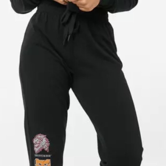 Black Harry Potter Gryffindor Joggers - Picture 6 of 7